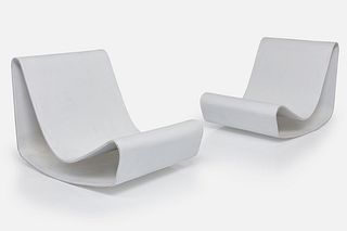 Willy Guhl, 'Loop' Lounge Chairs (2)