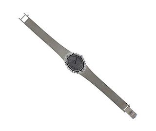 Omega De Ville 18k Gold Diamond Manual Wind Watch