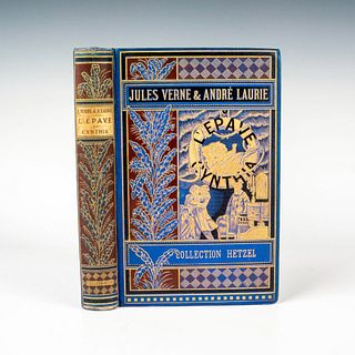 First Edition, Jules Verne and Andre Laurie, L'Epave du Cynthia, 1885