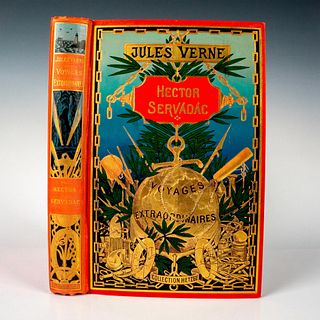 Jules Verne, Hector Servadac, French Edition Au Globe Dore