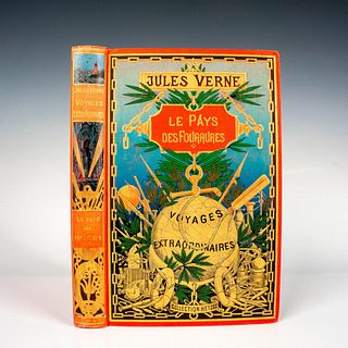 Jules Verne, Le Pays des Fourrures, Edition Au Globe Dore