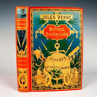 Jules Verne, Mistress Branican, French Edition Au Globe Dore