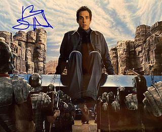 Night at the Museum Ben Stiller signed movie photo