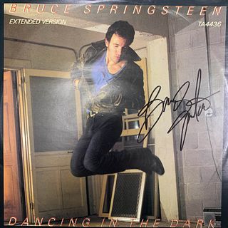 Bruce Springsteen Dancing In The Dark signed EP