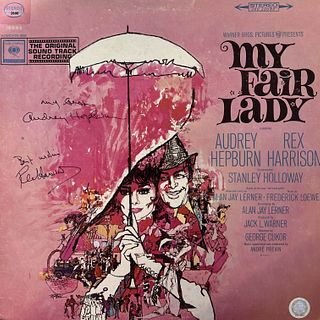 My Fair Lady signed soundtrack