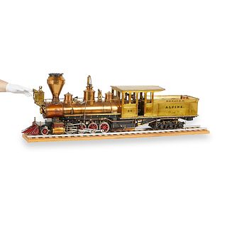 Live Steam Model Scale Train by Richard Johnson