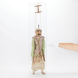 Humorous Antique Burmese Marionette Puppet