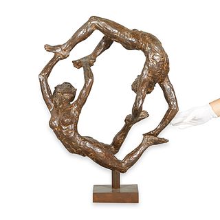 Paul Granlund "Orbit II" Bronze Sculpture 1984