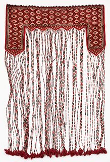 Middle Eastern Kapanuk Wool Wall Rug 6'9" x 4'7"