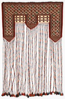 Middle Eastern Kapanuk Wool Wall Rug 6'10" x 4'6"