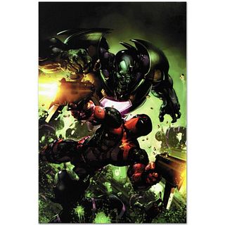 Marvel Comics "Deadpool #3" Numbered Limited Edition Giclee on Canvas by Clayton Crain with COA.