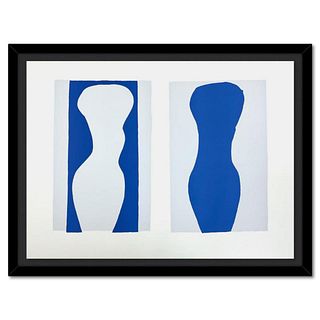 Henri Matisse 1869-1954 (After), "Formes (Forms)" Framed Limited Edition Lithograph with Certificate of Authenticity.