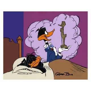 Chuck Jones "Daffy Ducks Impossible Dream" Hand Signed, Hand Painted Limited Edition Sericel.