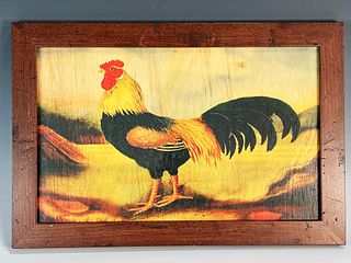 FRENCH ROOSTER PRINT BY ALEXANDRA CHURCHILL