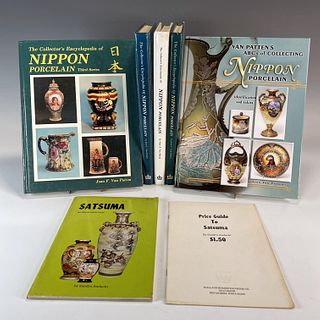 6 BOOKS ON NIPPON PORCELAIN AND SATSUMA