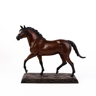 Franklin Mint Horse Bronze Sculpture by Dr. Robert Taylor 