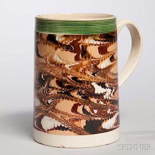 Creamware Quart Frog Mug