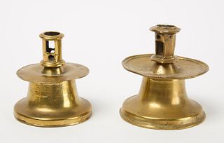 Two Capstan Candle Sticks