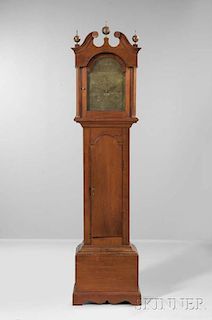 Carved Maple Tall Case Clock