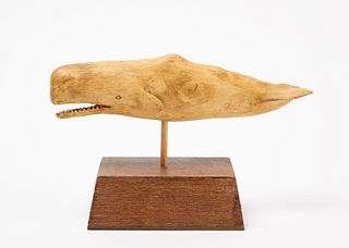 Frank Finney Carved Whale