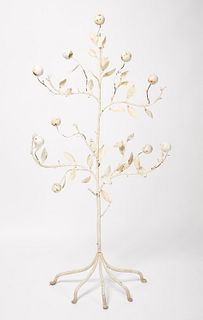 Metal Sculpture of a Tree