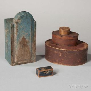 Five Early Storage Boxes