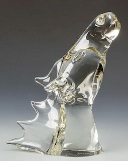 Livio  Seguso (Italian, b. 1930) Figural Glass Horse Head