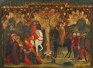 17th C European Ecclesiastical Vignette