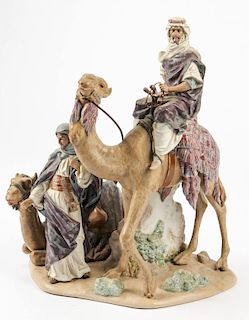 Lladro #3555 Bedouin Figural Group