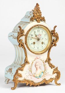 Sevres Style Bracket Clock
