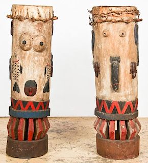 Male and Female Sato Drums
