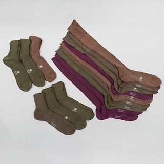 Fifteen Pairs of Charvet Socks 