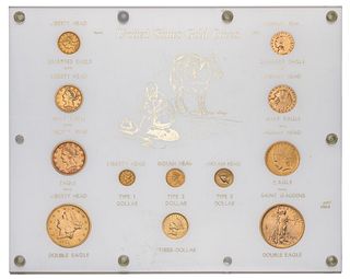 United States Gold Coins Type Set