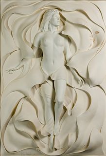 Bill Mack (American, b.1944) 'Odyssey' Bonded Sand Alto-Relief Sculpture