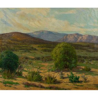 Frank Peyraud (American, 1858-1948) Oil on Canvas
