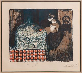 Edouard Vuillard (French, 1868-1940) 'Maternite' Lithograph