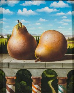 James Tormey (American, 1938-2017) 'Pears' Oil on Board