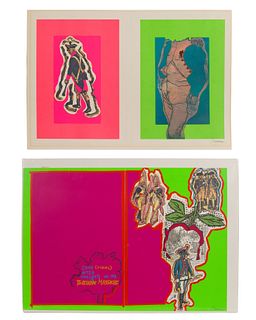 Larry Rivers (American, 1923-2002) Serigraphs from the 'Boston Massacre Suite'