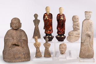 Asian Figure Sculpture Assortment