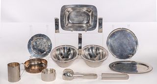 Porter Blanchard Sterling Silver Hollowware Assortment
