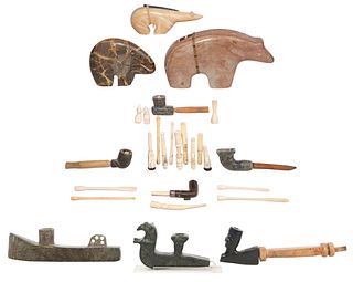 Inuit Pipe and Cheroot Holder Assortment