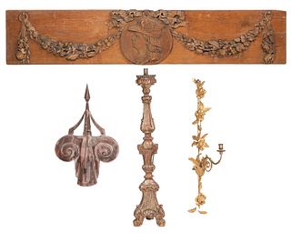 Architectural and Decorative Object Assortment