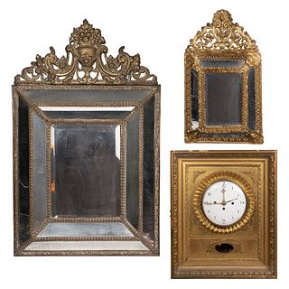 Decorative Wall Mirrors and Clock