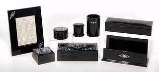 Black Lacquer and Mother-of-Pearl Collection