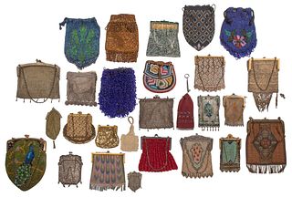 Mesh and Beaded Handbag Collection