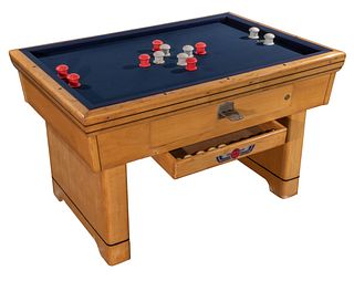 Coin Operated Bumper Pool Table