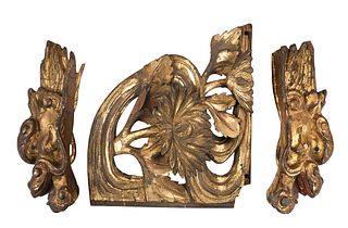 Three Asian Architectural Fragments