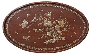 Korean Mother of Pearl Inlaid Tray 