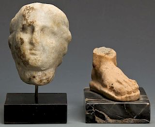 2 Roman Figural Artifacts