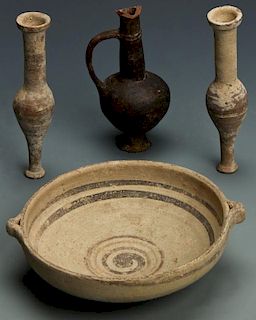 Ancient Cypriot Earthenware Artifacts